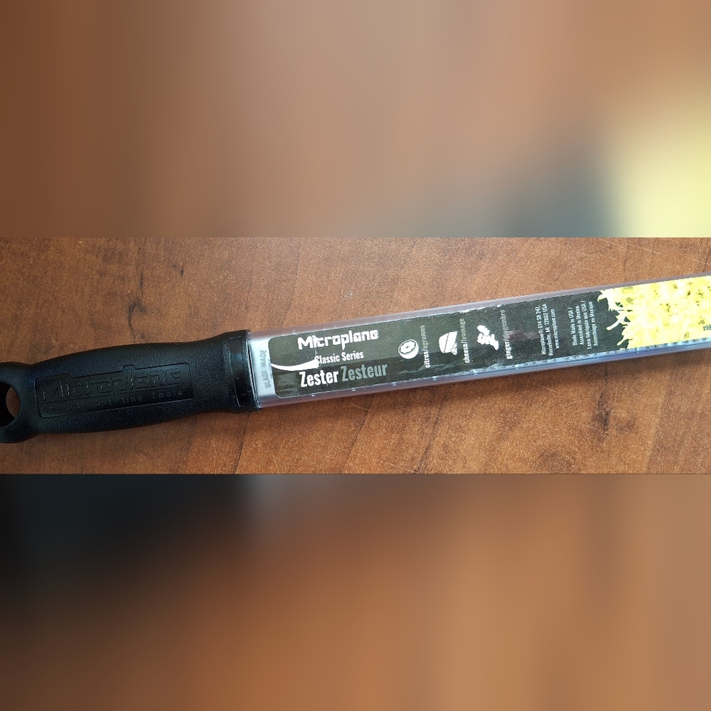 Microplane Classic Series Zester Black Handle 40020